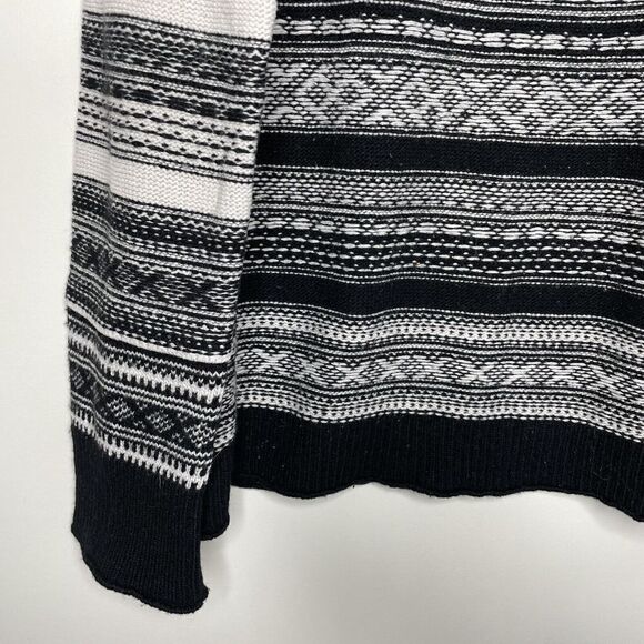 (nude) Sweater Women IT 42 US Medium Fair Isle Virgin Wool Blend Metallic Detail - Picture 5 of 11